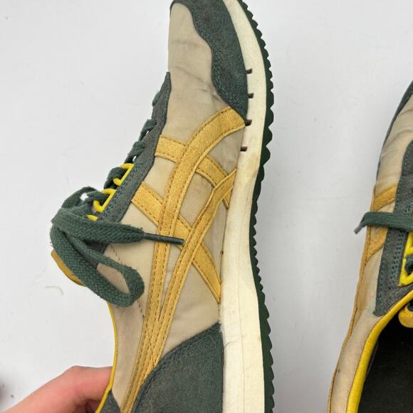 Onitsuka Tiger Dualio Yellow Green Sneakers Shoes Men\'s 8 Retro Streetwear main image 10